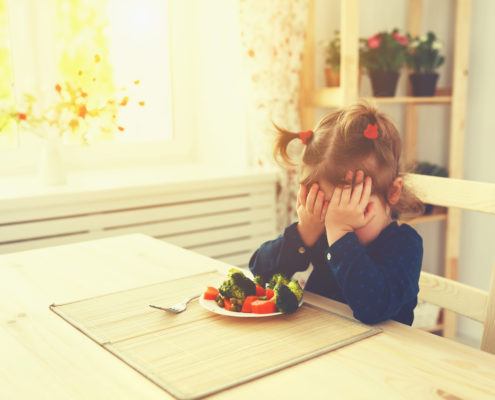 Child doesn't want to eat vegetables, just like no one wants to blog but it's good for your business